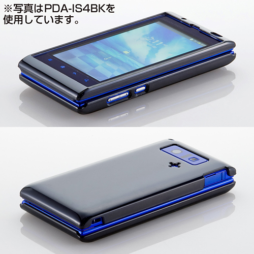 PDA-IS4CL / クリアハードケース（au SHARP AQUOS PHONE IS11SH用）