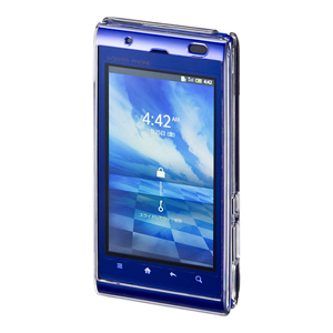 PDA-IS4CL / クリアハードケース(au SHARP AQUOS PHONE IS11SH用)