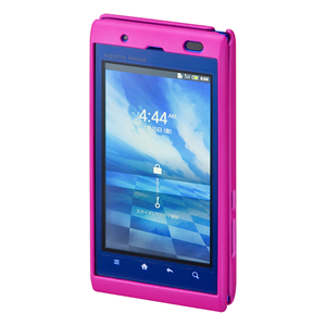PDA-IS5P / ラバーコーティングハードケース(au SHARP AQUOS PHONE IS11SH用)