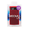 PDA-ME10R / ラバーコーティングハードケース（NTTドコモ NECカシオ MEDIAS LTE用・レッド）