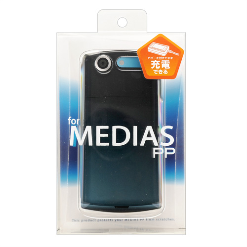 PDA-ME5CL / クリアハードケース（MEDIAS PP N-01D用）