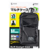 PDA-MGSG2BK スキミング防止ポケット付きマルチガジェットケース(M) PDA-MGSG2BK / スキミング防止ポケット付きマルチガジェットケース(M)