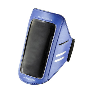 PDA-MP3C12BL / アームバンドスポーツケース（Mサイズ・ブルー）