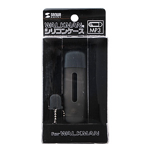 PDA-MP3C2BK / シリコンプロテクトケース（ブラック）