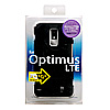 PDA-OP2BK / ラバーコーティングハードケース（NTTドコモ Optimus LTE L-01D用・ブラック）