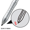 PDA-PEN14N 入力ペン(シルバー) PDA-PEN14N / 入力ペン(シルバー)