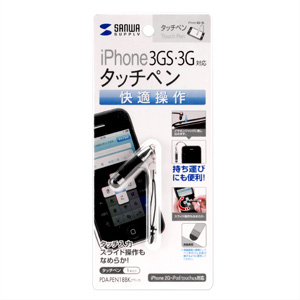 PDA-PEN18BK / タッチペン(iPhone 3GS・3G対応)