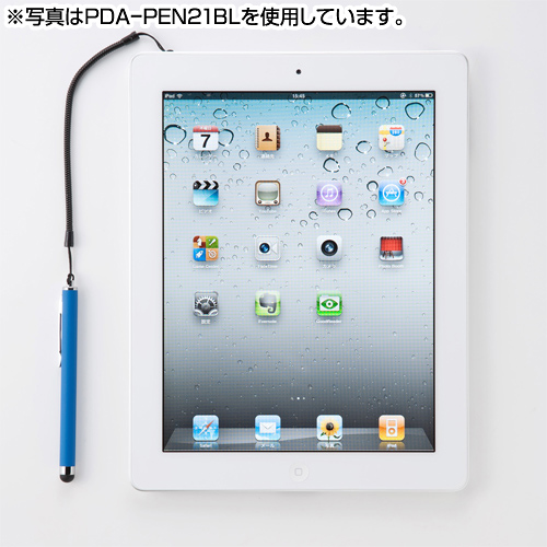 PDA-PEN21BK / iPad・iPhone4用タッチペン（ブラック）