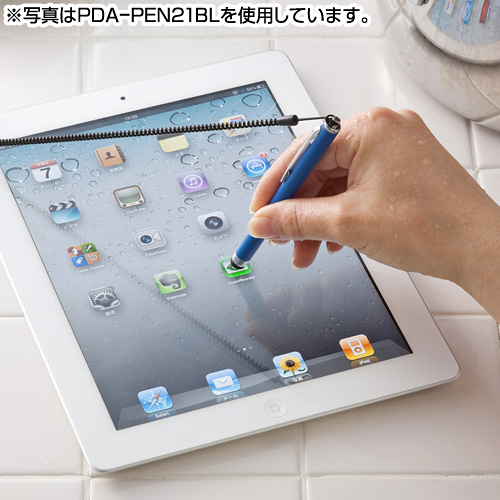 PDA-PEN21R / iPad・iPhone4用タッチペン（レッド）