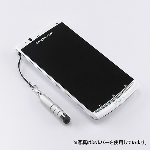PDA-PEN24R / スマートフォン＆タブレット用タッチペン（レッド）