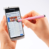 PDA-PEN26PK / スマートフォン＆タブレット用タッチペン（ピンク）
