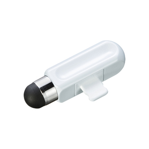 PDA-PEN29W / Lightningコネクタ取り付けタッチペン(ホワイト)