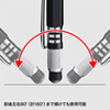 PDA-PEN36BK 傾き160°対応ボールペン付きタッチペン(ブラック) PDA-PEN36BK / 傾き160°対応ボールペン付きタッチペン(ブラック)