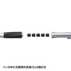 PDA-PEN37SV 交換用先端ゴム5個入りタッチペン(シルバー) PDA-PEN37SV / 交換用先端ゴム5個入りタッチペン(シルバー)