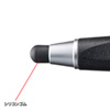 PDA-PEN37SV 交換用先端ゴム5個入りタッチペン(シルバー) PDA-PEN37SV / 交換用先端ゴム5個入りタッチペン(シルバー)