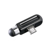 PDA-PEN38BK マイクロUSBコネクタ取り付けタッチペン(ブラック) PDA-PEN38BK / マイクロUSBコネクタ取り付けタッチペン(ブラック)