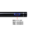 PDA-PEN46BK / 充電式極細タッチペン（ブラック）