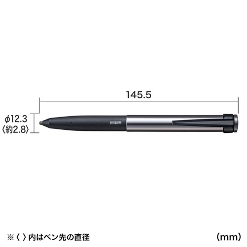 PDA-PEN48BK / 電池式タッチペン（ブラック）