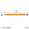 PDA-PEN51D 導電繊維タッチペン(オレンジ・鉛筆型) PDA-PEN51D / 導電繊維タッチペン(オレンジ・鉛筆型)