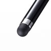 PDA-PEN54BK シリコンゴムタッチペン(ブラック・先端直径6mm) PDA-PEN54BK / シリコンゴムタッチペン(ブラック・先端直径6mm)