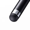 PDA-PEN55BK シリコンゴムタッチペン(ブラック・先端直径8mm) PDA-PEN55BK / シリコンゴムタッチペン(ブラック・先端直径8mm)