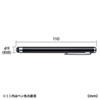 PDA-PEN55BK シリコンゴムタッチペン(ブラック・先端直径8mm) PDA-PEN55BK / シリコンゴムタッチペン(ブラック・先端直径8mm)