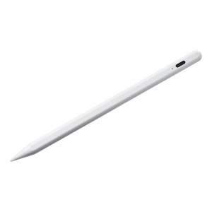 PDA-PEN56W / Apple iPad専用充電式極細タッチペン(ホワイト)