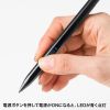 PDA-PEN57BK / Microsoft Surface専用充電式極細タッチペン（ブラック）