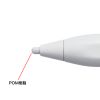 PDA-PEN58W ハイブリッド充電式極細タッチペン(ホワイト) PDA-PEN58W / ハイブリッド充電式極細タッチペン(ホワイト)