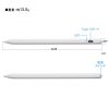 PDA-PEN58W / ハイブリッド充電式極細タッチペン（ホワイト）
