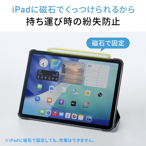 PDA-PEN58W / ハイブリッド充電式極細タッチペン（ホワイト）