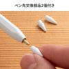 PDA-PEN60W / Apple iPad専用充電式極細タッチペン（ホワイト）