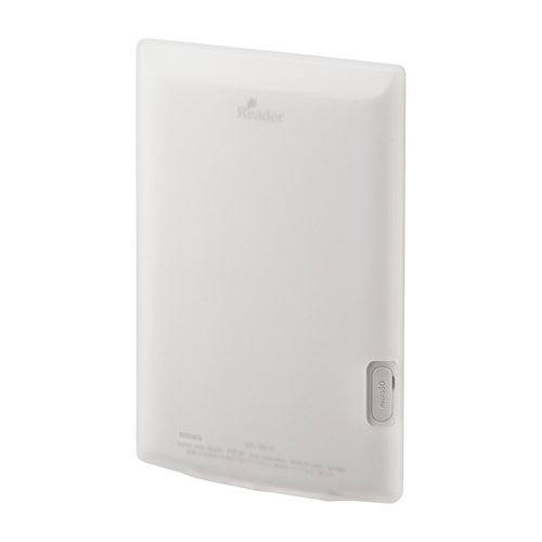 PDA-RD1CL / シリコンケース（ソニーReader 6型 PRS-T1/G1用・クリア）