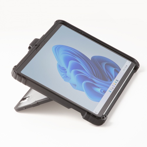 PDA-SF13BK / Microsoft Surface Pro 12インチ用耐衝撃ケース（ショルダーベルト付き）