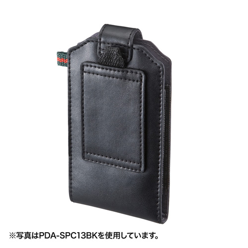 PDA-SPC14BK / スマートフォンケース（L・ブラック）