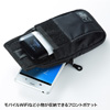 PDA-SPC21BK / マルチガジェットケース（Mサイズ・ブラック）