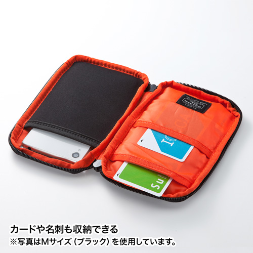 PDA-SPC24R / マルチガジェットケース（Mサイズ・レッド）