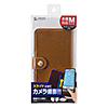 PDA-SPC30BR / 手帳型スマートフォンケース（Mサイズ・ブラウン）