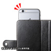 PDA-SPC31BK 手帳型スマートフォンケース(Lサイズ・ブラック) PDA-SPC31BK / 手帳型スマートフォンケース(Lサイズ・ブラック)