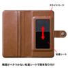 PDA-SPC31BR 手帳型スマートフォンケース(Lサイズ・ブラウン) PDA-SPC31BR / 手帳型スマートフォンケース(Lサイズ・ブラウン)