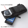 PDA-SPC5BK マルチスマートフォンケース PDA-SPC5BK / マルチスマートフォンケース