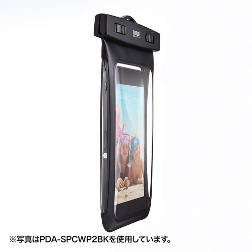 PDA-SPCWP2W / スマートフォン防水ケース（ホワイト）
