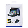 PDA-STN10BK / スマートフォン・タブレット用スタンド（5台収納タイプ）