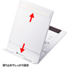 PDA-STN11W / モバイルタブレットスタンド（ホワイト）