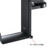 PDA-STN18BK 回転式ヘッドホンフック(ブラック) PDA-STN18BK / 回転式ヘッドホンフック(ブラック)