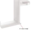 PDA-STN18W 回転式ヘッドホンフック(ホワイト) PDA-STN18W / 回転式ヘッドホンフック(ホワイト)