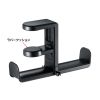 PDA-STN19BK 回転式ヘッドホンフック(Wタイプ) PDA-STN19BK / 回転式ヘッドホンフック(Wタイプ)