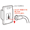 PDA-STN1BK デスクトップホルダー(ブラック) PDA-STN1BK / デスクトップホルダー(ブラック)