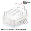 PDA-STN21WN2 タブレット・スマートフォン用スタンド(充電器収納タイプ) PDA-STN21WN2 / タブレット・スマートフォン用スタンド(充電器収納タイプ)