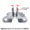 PDA-STN22S / ノートパソコン用アルミスタンド（縦置きタイプ）